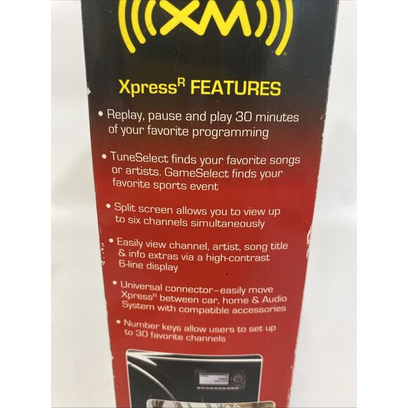 Audiovox XpressR XMCK20P For XM Car & Home Satellite Radio Receiver - Picture 4 of 7